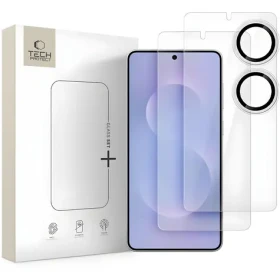 Tech-Protect Glass Set+ pro Samsung Galaxy S25 Edge / Tvrzené sklo / 3 ks / transparentní