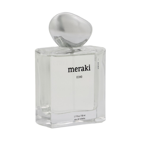 Meraki Toaletní voda Echo Unisex 50 ml, čirá barva, sklo