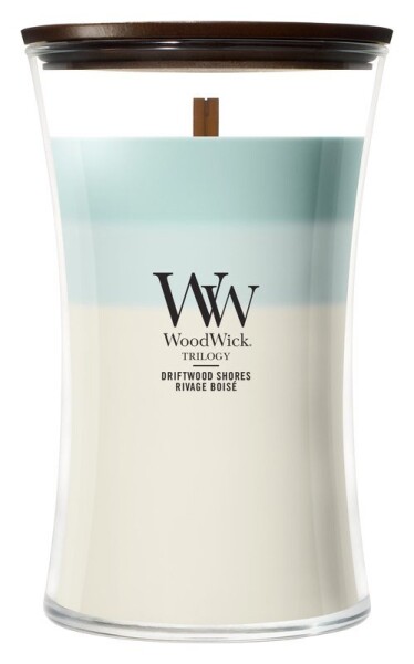 Vonná svíčka ve skle Trilogy velká Driftwood Shores