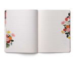 Rifle Paper Co. Měsíční plánovací notes 2026 Dahlia, růžová barva, papír