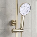 REA - Sprchový set Ontario Brush Gold REA-P9494
