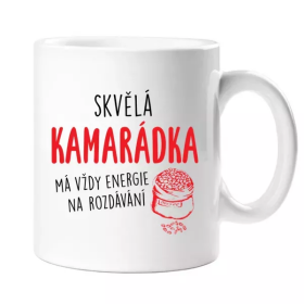 Ptakoviny.cz Hrnek - Skvělá kamarádka