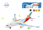 Mamido Letadlo A380 světla a zvuky bílé MT1295