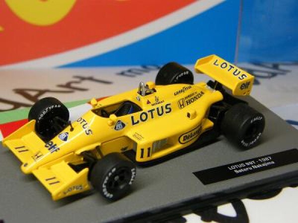 1/22 F1 LOTUS 99T 1987 Satoru Nakajima s potiskem - IXO/ALTAYA 1:43