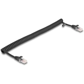 Delock 87992 RJ45 síťové kabely, propojovací kabely CAT 5e 1.00 m černá 1 ks
