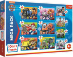 TREFL Puzzle 10v1 Paw patrol - Spolehlivý tým