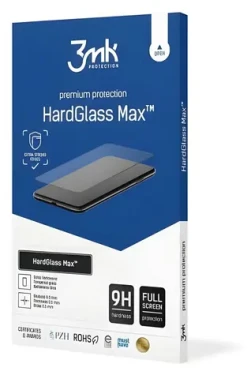 3mk HardGlass Max Xiaomi 12 Lite černá / Tvrzené sklo / Celoplošné / 9H / 0,3 mm