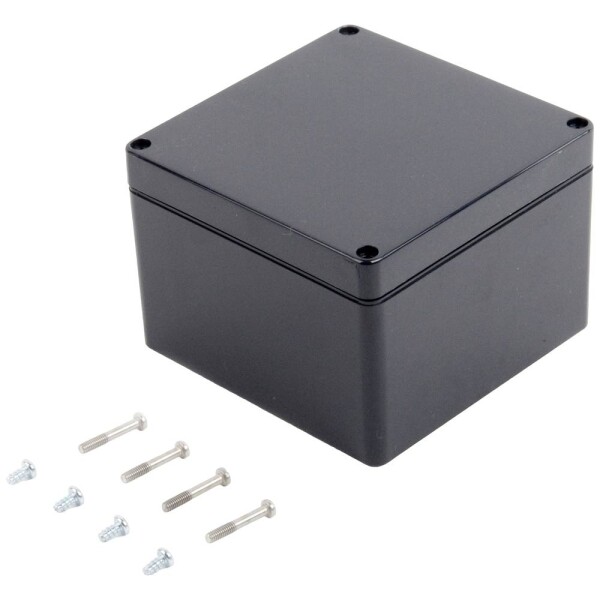 TRU COMPONENTS KST 227 03227000.H Průmyslová skříň 122 x 120 x 85 ABS břidlicová šedá 1 ks