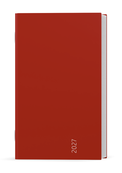 Týdenní diář 2027 Baloušek Alois Color cihlová
