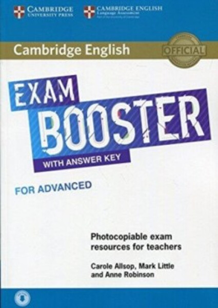 Cambridge English Exam Booster for Advanced with Answer Key with Audio - Mark Little