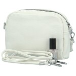 Stylová dámská mini koženková crossbody kabelka Fehmi, bílá