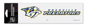 Wincraft Samolepka Nashville Predators Logo Text Decal% 1 ks