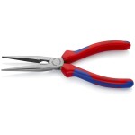 Knipex 38 91 200 pro elektroniku a jemnou mechaniku ploché jehlové kleště 45° zahnuté vanadová elektrikářská ocel 200 mm