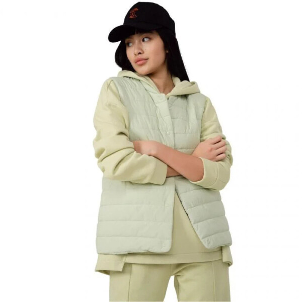 Dámská vesta W HOL22 KUDP600 42S Světle zelená - Outhorn světlé zelená XL