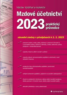 Mzdové účetnictví 2023 - Jan Přib, Václav Vybíhal - e-kniha