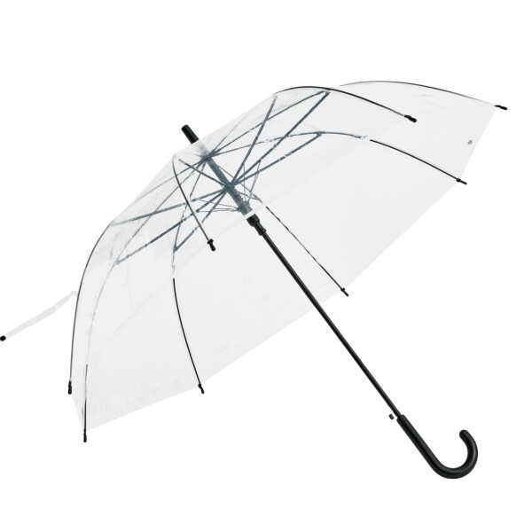 HAY Deštník Clear Ø 87 cm, čirá barva, kov, plast
