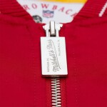 Mitchell & Ness Pánská bunda Kansas City Chiefs NFL Throw it Back Heavyweight Satin Velikost: M