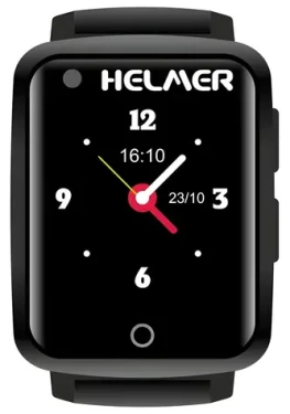 HELMER LK 716 / Seniorské hodinky s GPS lokátorem / dotykový displej / snímač srdečního tepu / nano SIM / IP67 / 4G (hlmlk716)