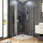 Aquatek Sprchový kout čtvrtkruhový SMART S5 90x90 cm