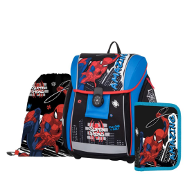 Školní set s batohem 3-dílný KARTON P+P PREMIUM LIGHT - Spiderman