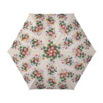 Rifle Paper Co. Skládací deštník Dahlia, růžová barva, kov, plast, textil