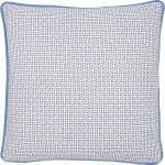 GREEN GATE Povlak na polštář Hilda Beige 40 x 40 cm, modrá barva, textil