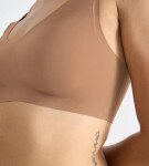 Dámská podprsenka ZERO Feel 2.0 Bralette - BROWN - hnědá 00CM - SLOGGI BROWN L