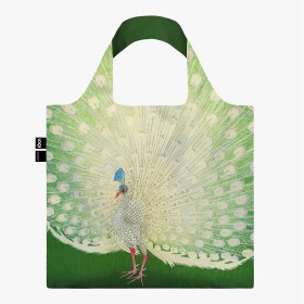 Skládací nákupní taška LOQI OHARA KOSON Peacock