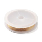 Měděný modelovací drát - Ø 0,3 mm - světle zlatý - 20 m - 1 ks