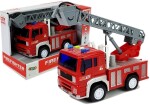 Mamido Hasičský vůz s natahovacím mechanismem a žebříkem, červený 1:20 se zvukem