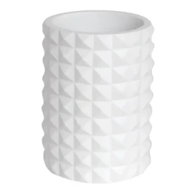 MSV MOSAIK kelímek na zubní kartáčky bílý / polyresin (3700703955511)