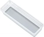 Curver Sistemo 3 Organizér 22,5 x 7,5 x 5 cm transparentní/šedá 10012-A94