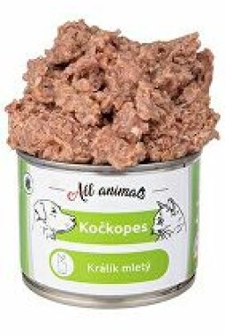 All Animals kočkopes Králík mletý 200g