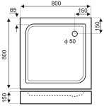 KERRA - Vanička univerzální čtvercová Victor Plus 80 5907548118073