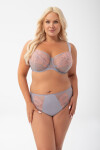 Měkká podprsenka Gorsenia K 907 Perla šedá 65G