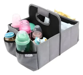 Olympia H+H babyruf BO 500 šedá / Organizér na dětské potřeby / skládací / voděodolný (14011)