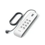 Belkin BSV804vf2M-V2 / Přepěťová ochrana / 8 zásuvek / 2 m kabel (BSV804VF2M-V2)
