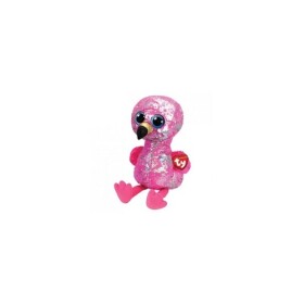 Beanie Boos Flippables Pinky s flitry plameňák 42 cm