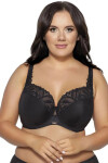Dámská podprsenka 2107 Yasemin Černá s béžovou - AVA 85G černá-béžová