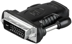 Goobay 68482 černá / Adaptér / HDMI na DVI-D (68482)