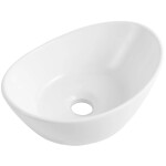 CERANO - Umyvadlo keramické - na desku - Avelia - bílá lesklá - 36x24,5 CER-680340