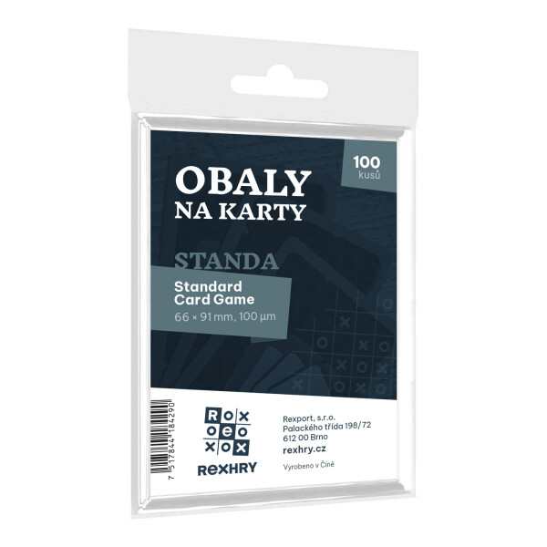 Obaly na karty: Standa (Standard Card Game) 66 x 91 mm