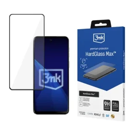 3mk HardGlass Max Black / Tvrzené sklo / Motorola Moto G55 5G / 9H / 0,3 mm (5903108755801)