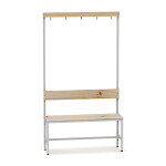 Šatní lavice s příslušenstvím 1200 x 315 x 1800 mm