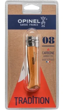 Opinel 402 VRI N°08 Carbon 8.5 cm buk / Kapesní nůž (3123840004025)
