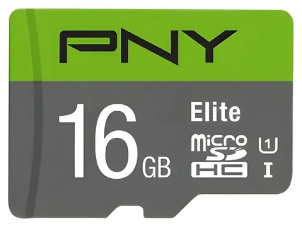 PNY Elite microSDHC 16GB / Paměťová karta / Class 10 / UHS-I / U1 / 85 MB/s (P-SDU16GU185GW-GE)