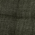 Židle jídelní, zelená látka, nohy černý kov