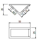 Vseprotruhlare.cz Úhelník spojovací velký barva: bílý, nelze po kusech; pouze celá balení: 50ks (491153)