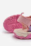 Dětské sandály na suchý zip Big Star NN374238 Růžové 33