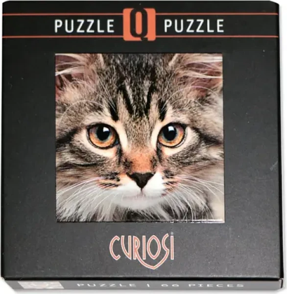 CURIOSI Puzzle Q Animal: Kočka